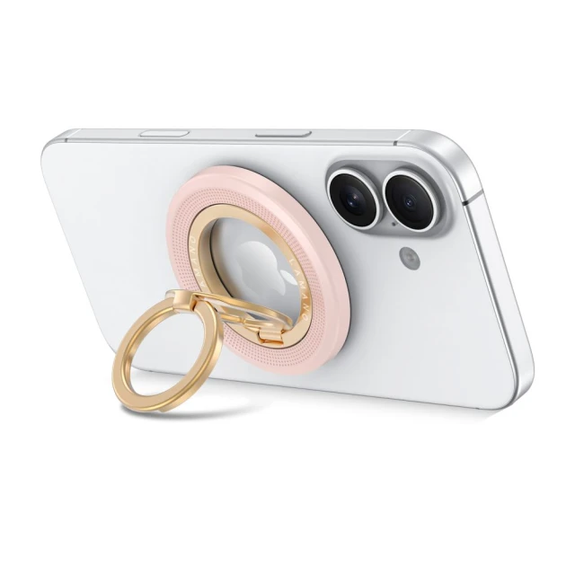 Кільце-тримач Tech-Protect MMR700 Lamano Magnetic Phone Ring Pink/Gold with MagSafe (5906302353101)