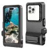 Чехол Tech-Protect IPX8 Pro Universal Diving Waterproof Case Black (5906302353149)