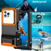 Чохол Tech-Protect IPX8 Pro Universal Diving Waterproof Case Black/Orange (5906302353156)