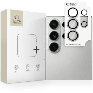 Захисне скло для камери Tech-Protect Camring Fit+ для Samsung Galaxy S26 Ultra Clear (5906302353231)