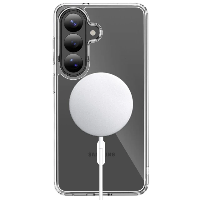 Чохол Tech-Protect Flexair Hybrid для Samsung Galaxy S26 Clear with MagSafe (5906302353279)