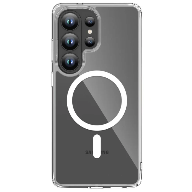 Чохол Tech-Protect Flexair Hybrid для Samsung Galaxy S26 Ultra Clear with MagSafe (5906302353293)