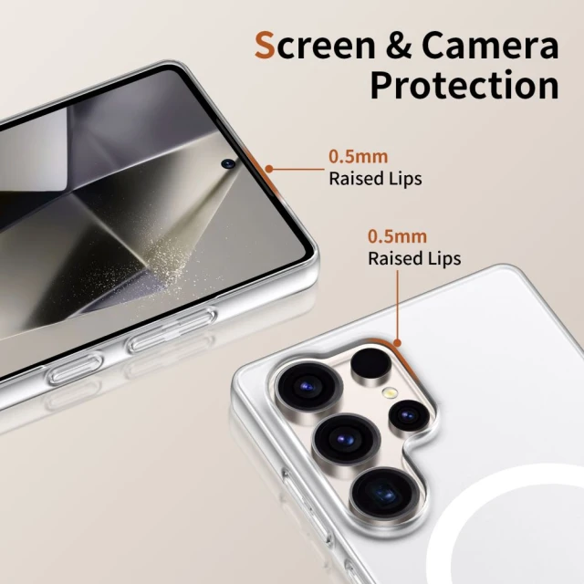 Чохол Tech-Protect MagSlim для Samsung Galaxy S25 Ultra (S938) Matte Ice with MagSafe (5906302360017)
