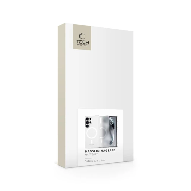 Чохол Tech-Protect MagSlim для Samsung Galaxy S25 Ultra (S938) Matte Ice with MagSafe (5906302360017)