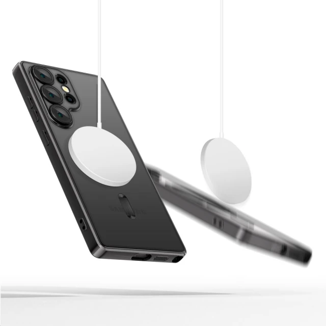 Чохол Tech-Protect MagFlex для Samsung Galaxy S25 Ultra (S938) Shiny Black with MagSafe (5906302360048)