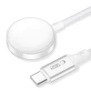 Зарядний кабель Tech-Protect MC02 UltraBoost USB-C для Apple Watch 1 m White (5906302360086)