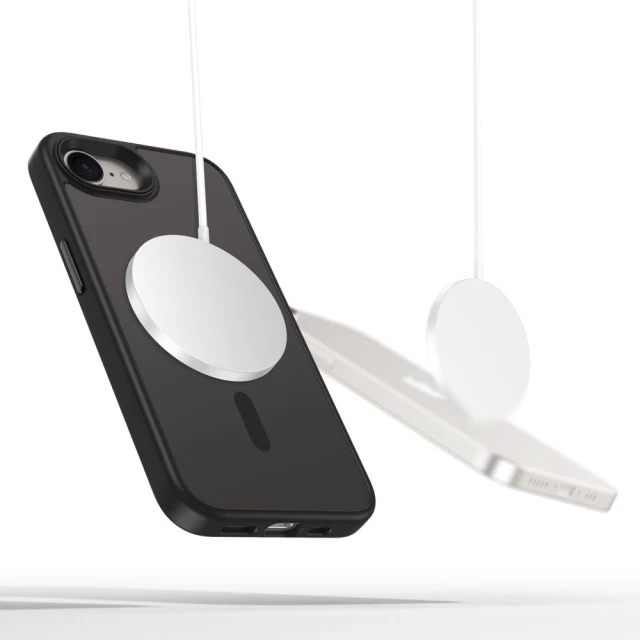 Чохол Tech-Protect MagMat для iPhone 16e Matte Black with MagSafe (5906302360260)