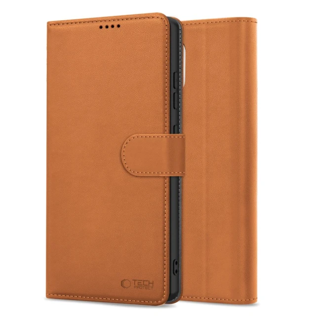 Чохол-книжка Tech-Protect Wallet для iPhone 16e Saddle Brown (5906302360321)