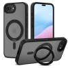 Чехол Tech-Protect MagRing для iPhone 16e Matte Black with MagSafe (5906302360338)