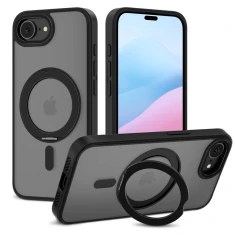 Чехол Tech-Protect MagRing для iPhone 16e Matte Black with MagSafe (5906302360338)