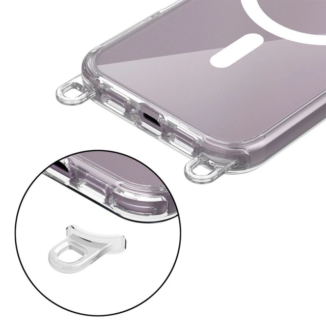 Чохол Tech-Protect Flexair Chain для iPhone 16e Black Taupe with MagSafe (5906302360345)