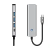 USB-хаб Tech-Protect HB01 5-in-1 USB-C to 3xUSB-A | HDMI 4K 60Hz | USB-C Space Grey (5906302360529)