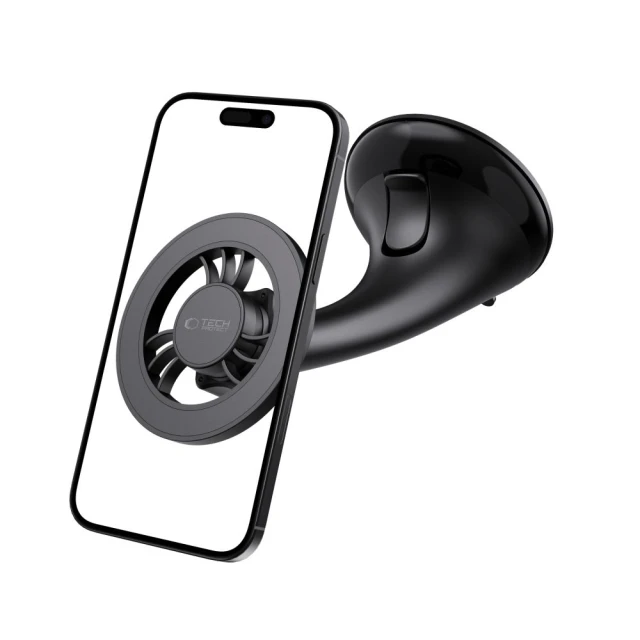 Автотримач Tech-Protect N56 Magnetic Dashboard UNRG & Vent Car Mount Black with MagSafe (5906302360703)