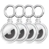 Чохол-брелок Tech-Protect Icon для AirTag (4 pack) Clear (5906302360765)