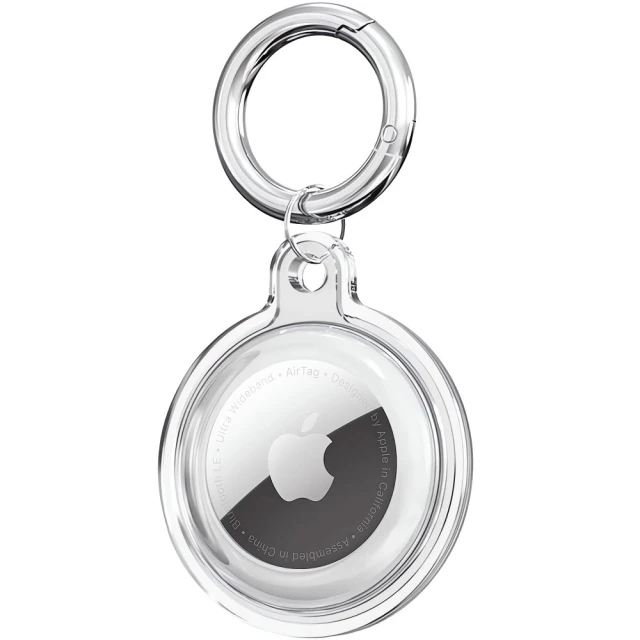 Чохол-брелок Tech-Protect Icon для AirTag (4 pack) Clear (5906302360765)