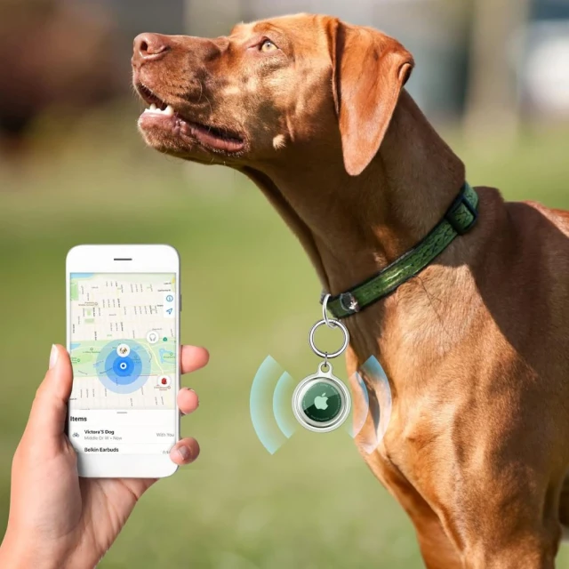Чохол-брелок Tech-Protect Icon для AirTag (4 pack) Clear (5906302360765)