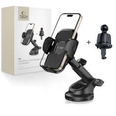 Автотримач Tech-Protect V3 Universal Dashboard & Vent Car Mount Black (5906302360864)