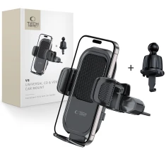 Автотримач Tech-Protect V8 Universal CD & Vent Car Mount Black (5906302360901)