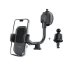 Автотримач Tech-Protect V8 Universal Long Arm Dashboard & Windshield Car Mount Black (5906302360918)