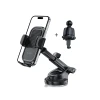 Автотримач Tech-Protect V8 Universal Dashboard & Vent Car Mount Black (5906302360932)