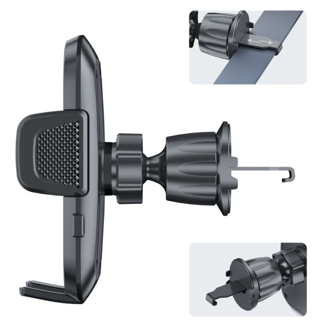 Автотримач Tech-Protect V8 Universal Dashboard & Vent Car Mount Black (5906302360932)