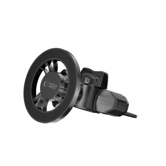 Автотримач Tech-Protect N56 Magnetic CD & Vent Car Mount Black with MagSafe (5906302360956)