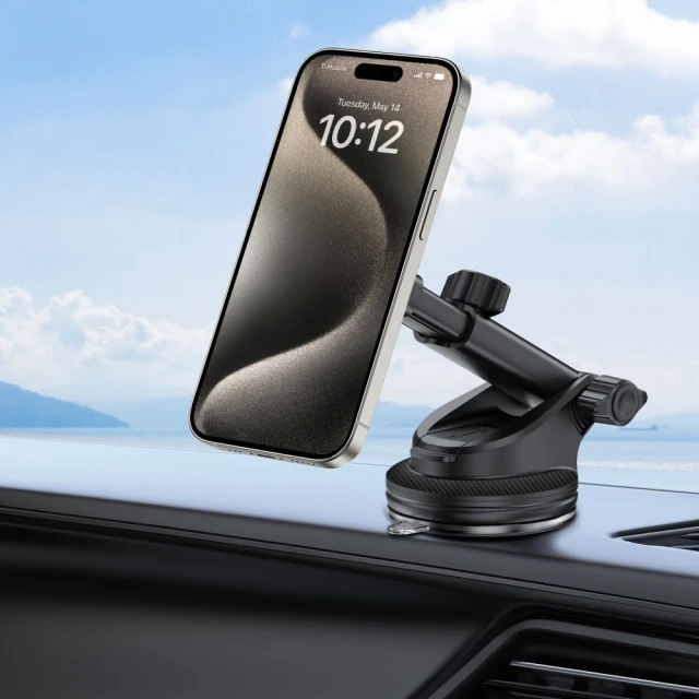 Автодержатель Tech-Protect N59 Magnetic Dashboard & Vent Car Mount Black (5906302360963)