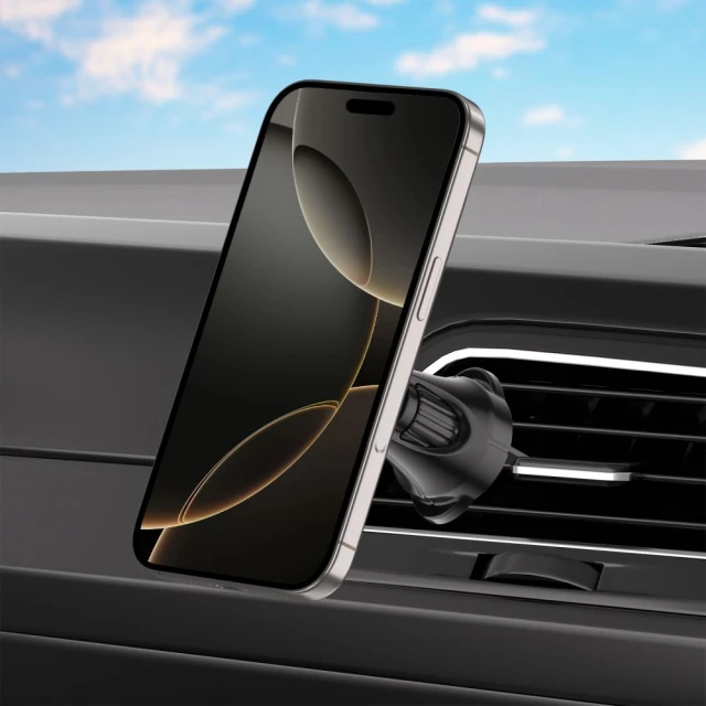 Автодержатель Tech-Protect N59 Magnetic Dashboard & Vent Car Mount Black (5906302360963)