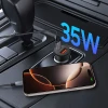 Автомобільний зарядний пристрій Tech-Protect CC02 USB-A | USB-C 35W Black (5906302361038)