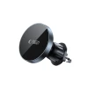 Автотримач з функцією бездротової зарядки Tech-Protect MM15W-V5 Magnetic Dashboard & Vent Car Mount 15W Black with MagSafe (5906302361045)