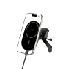 Автотримач з функцією бездротової зарядки Tech-Protect MM15W-V6 Magnetic Stable Vent Car Mount 15W Black with MagSafe (5906302361052)