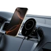Автотримач з функцією бездротової зарядки Tech-Protect MM15W-V6 Magnetic Stable Vent Car Mount 15W Black with MagSafe (5906302361052)
