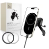 Автотримач з функцією бездротової зарядки Tech-Protect MM15W-V6 Magnetic Stable Vent Car Mount 15W Black with MagSafe (5906302361052)