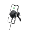Автотримач з функцією бездротової зарядки Tech-Protect MM15W-V5 Magnetic Stable Vent Car Mount 15W Black with MagSafe (5906302361069)