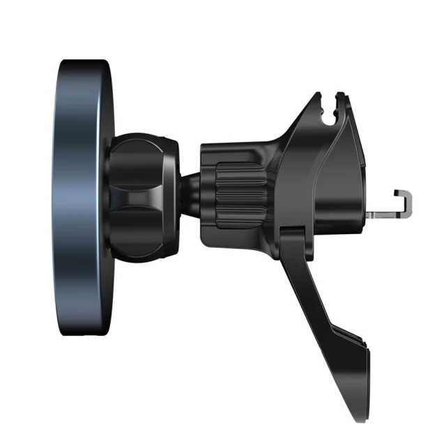 Автотримач з функцією бездротової зарядки Tech-Protect MM15W-V5 Magnetic Stable Vent Car Mount 15W Black with MagSafe (5906302361069)