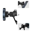 Автотримач з функцією бездротової зарядки Tech-Protect MM15W-V5 Magnetic Stable Vent Car Mount 15W Black with MagSafe (5906302361069)