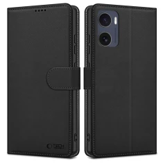 Чохол-книжка Tech-Protect Wallet для Motorola Moto G05 | E15 Matte Black (5906302361144)