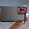 Чохол Tech-Protect TPUCarbon для Motorola Moto G05 | E15 Black (5906302361267)