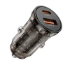 Автомобільний зарядний пристрій Tech-Protect CC01 USB-A | USB-C 30W Black (5906302361311)