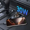 Автомобільний зарядний пристрій Tech-Protect CC01 USB-A | USB-C 30W Black (5906302361311)