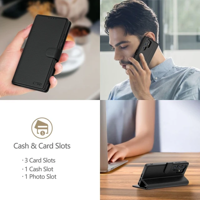 Чохол-книжка Tech-Protect Wallet для Xiaomi Poco X7 Pro 5G Black (5906302361366)