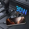 Автомобільний зарядний пристрій Tech-Protect CC03 USB-A | USB-C 30W Black (5906302361649)