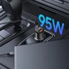 Автомобільний зарядний пристрій Tech-Protect CC03 USB-A | USB-C 95W Black (5906302361670)
