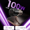 Автомобильное зарядное устройство Tech-Protect CC03 2xUSB-C 100W Black (5906302361687)