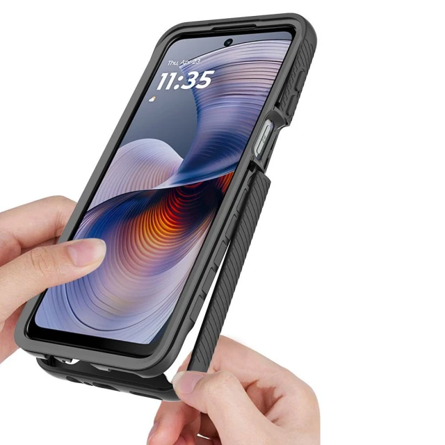 Чохол Tech-Protect Defense360 для Motorola Moto G15 | G15 Power | G05 | E15 Black (5906302361779)