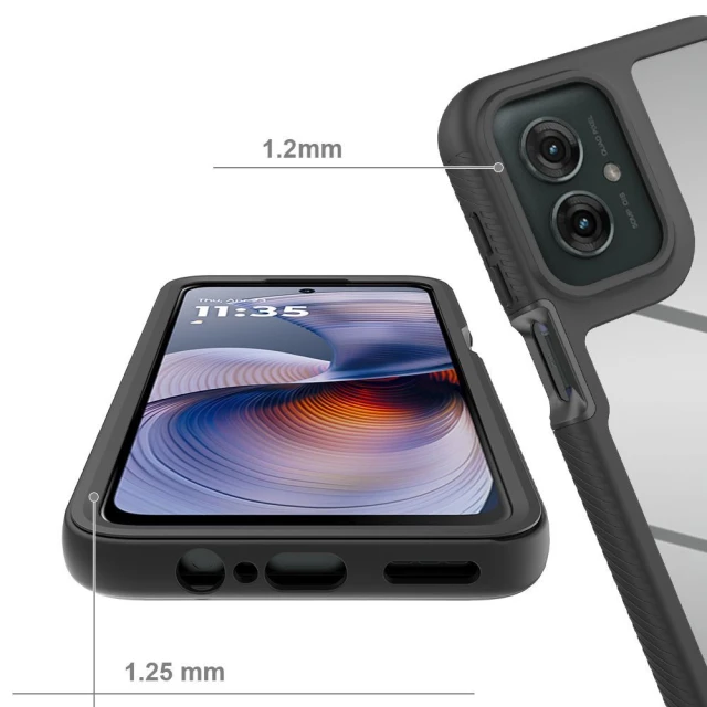 Чохол Tech-Protect Defense360 для Motorola Moto G15 | G15 Power | G05 | E15 Black (5906302361779)