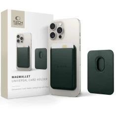 Магнітний гаманець Tech-Protect MagWallet Khaki with MagSafe (5906302361854)
