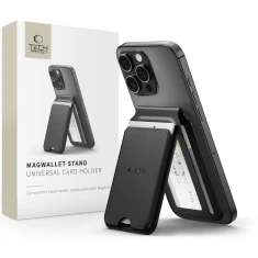 Магнітний гаманець Tech-Protect MagWallet Black with MagSafe (5906302361861)