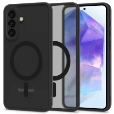 Чохол Tech-Protect MagMat для Samsung Galaxy A56 5G (A566) Matte Black with MagSafe (5906302362165)