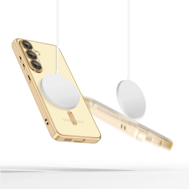 Чохол Tech-Protect MagFlex для Samsung Galaxy A56 5G (A566) Shiny Gold with MagSafe (5906302362240)